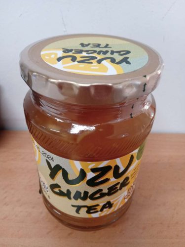 YUZU GINGER TEA & MÉZ 500 GR