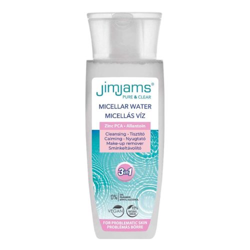 JIM JAMS PURE & CLEAR MICELLÁS VÍZ 150 ML