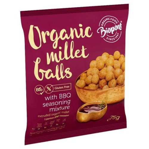 BIOPONT BIO KÖLESGOLYÓ BBQ 75 GR GLUTÉNMENTES