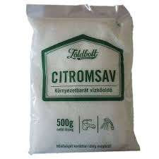 ZÖLDBOLT CITROMSAV 500 GR VÍZKŐOLDÓ