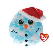 TY SQUISH-A-BOSS PÁRNA ALAKÚ PLÜSS FIGURA FLECK HÓEMBER 22 CM