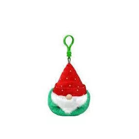   TY BOOS PLÜSS FIGURA CLIP 8,5 CM TOPSY PIROS TÖRPE KALAPPAL
