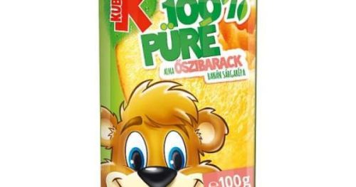 KUBU 100% GYÜMÖLCSPÜRÉ ŐSZIBARACK 100 GR
