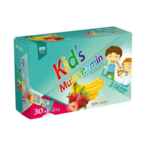 OCSO KIDS MULTIVITAMIN GRANULÁTUM EPER-BANÁN 30*2,5GR TASAK