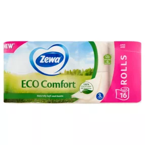ZEWA ECO COMFORT 3 RÉTEGŰ TOALETTPAPÍR 16 TEKERCS/CSOMAG