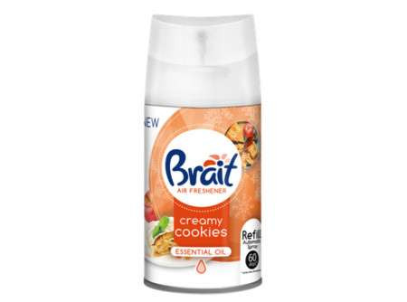 BRAIT LÉGFRISSÍTŐ UTÁNTÖLTŐ CREAMY COOKIES 250 ML