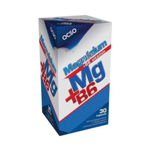 OCSO MAGNÉZIUM + B6-VITAMIN 30 DB