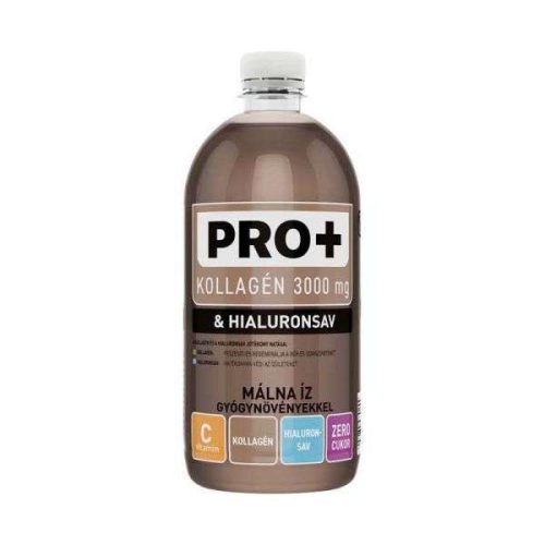 POWER PRO+ KOLLAGÉN & HIALURONSAV MÁLNA IZŰ 750 ML