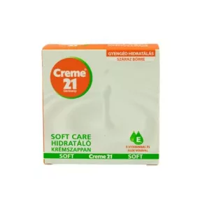 CREME 21 SOFT CARE HIDRATÁLÓ KRÉMSZAPPAN 125 GR