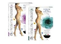 Manon Autoreggente 140 den-es Combtőig érő Harisnya 18-22 MMHG S/M-L-XL méretek Chiaro Caramel Daino Nero