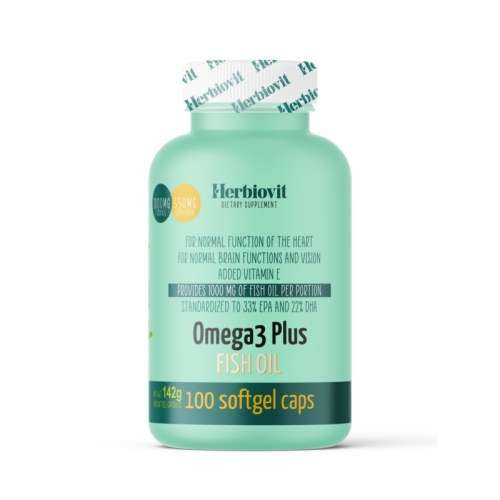 HERBIOVIT OMEGA3 PLUS HALOLAJ KAPSZULA 100 DB