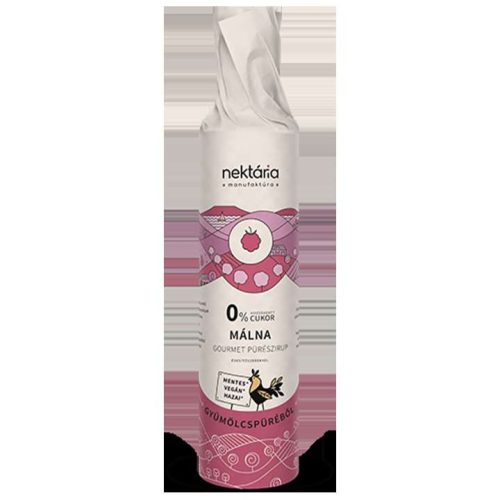 NEKTÁRIA GOURMET MÁLNA PÜRÉSZIRUP CUKORMENTES 500 ML