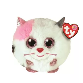 TY BEANIE BALLS PLÜSS FIGURA MUFFIN FEHÉR MACSKA