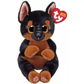   TY BEANIE BELIES PLÜSS FIGURA 15 CM FRITZ FEKETE BARNA KUTYA