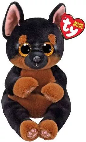 TY BEANIE BELIES PLÜSS FIGURA 15 CM FRITZ FEKETE BARNA KUTYA