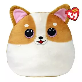 TY SQUISHY BEANIES PÁRNA ALAKÚ PLÜSS TANNER 30 CM KUTYA
