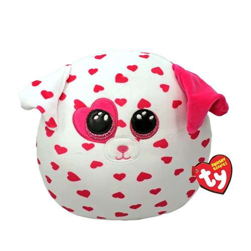 TY SQUISH BEANIES PÁRNA ALAKÚ PLÜSS FIGURA BEAU KUTYA 22 CM