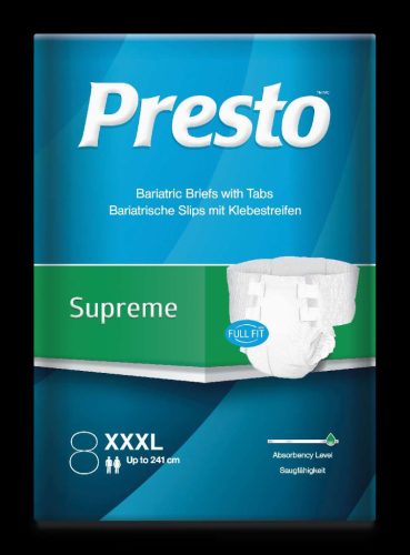 DAILEE PRESTO SLIP ULTRA 3 XL FELNŐTT NADRÁGPELENKA 198-241 CM CSÍPŐMÉRETRE 8 DB/CSOM 4 CS/#