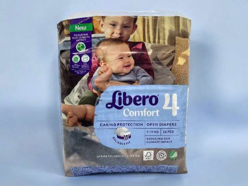 LIBERO COMFORT (4) MAXI GYERMEKPELENKA 7 - 11 KG 26DB/CSOMAG