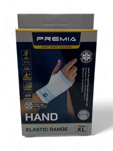 PREMIA ELASZTIKUS KÉZSZORÍTÓ XL-ES FEHÉR