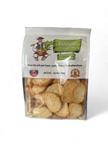 GAZDA MINI KENYÉR FOKHAGYMÁS 140 GR