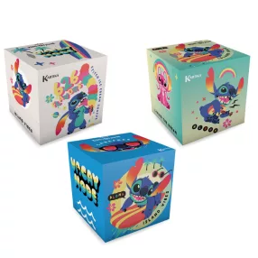   KARTIKA STITCH PAPÍRZSEBKENDŐ PAPÍRDOBOZOS 56DB 3 RÉTEGŰ 20X20 CM