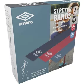 UMBRO FITNESS GUMISZALAG 3 DB-OS 120 X 12 CM