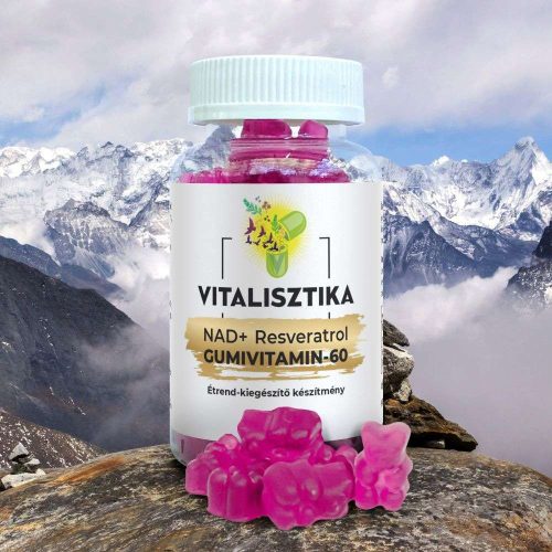 NAD+ RESVERATROL GUMIVITAMIN 60 DB
