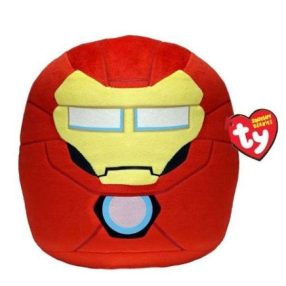   TY SQUISH BEANIES PÁRNA ALAKÚ PLÜSS FIGURA MARVEL IRON MAN 22 CM