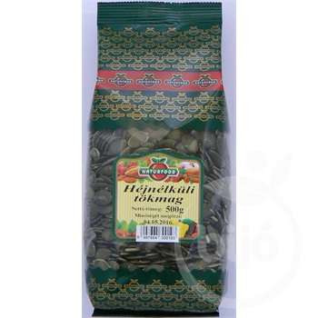 NATURFOOD HÉJNÉLKÜLI TÖKMAG 500 GR