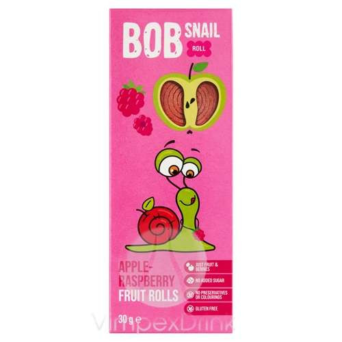 BOB SNAIL GYÜMÖLCSTEKERCS ALMA MÁLNA 30 GR