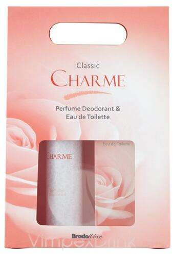 CHARME DÍSZDOBOZ ROLL-ON CLASSIC 50 ML+ PARFÜM 30ML