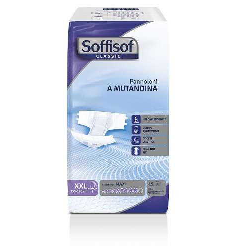 SOFFISOF AIR DRY MAXI NADRÁGPELENKA 2XL 155-175 CM CSÍPŐ-DERÉK 15 DB/CSOMAG