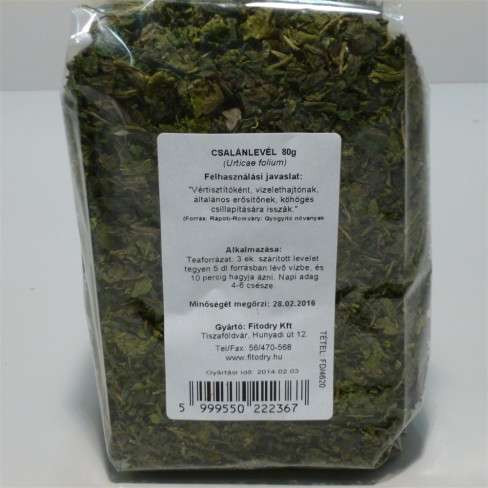 FITODRY CSALÁNLEVÉL TEA TASAKBAN 80 GR