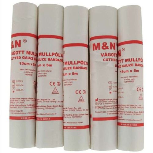 M&N MULL-PÓLYA VÁGOTT 15 CM X 5 M