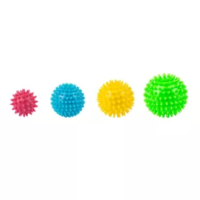 SPIKY TÜSKÉS MASSZÁZS 7 CM SÁRGA LABDA