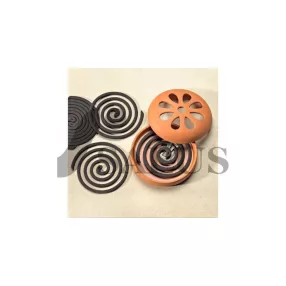 CITRONELLÁS FÜSTÖLŐ AGYAGEDÉNYBEN 6 TEKERCS/CSOMAG