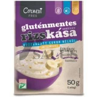 CORNEXI RIZSKÁSA BANÁNOS 50 GR GLUTÉNMENTES