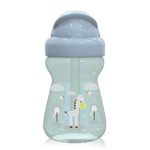 LORELLI ÁLLATOS SZÍVÓSZÁLAS SPORT ITATÓ 325 ML ZÖLD
