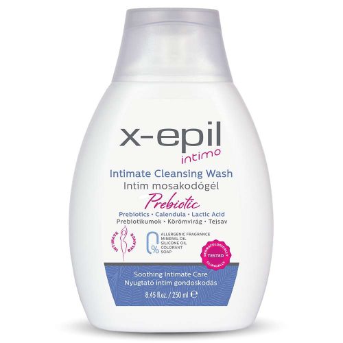 X-EPIL INTIMO INTIM MOSAKODÓ GÉL PREBIOTIC 250 ML