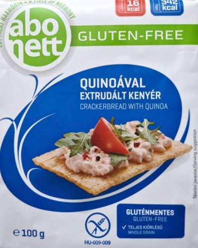 ABONETT EXTRUDÁLT KENYÉR QUINOÁVAL 100 GR GLUTÉNMENTES
