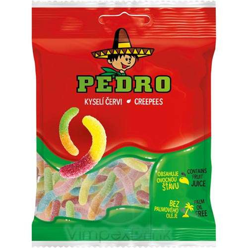 PEDRO VEGÁN GUMICUKOR CREEPEES 80 GR