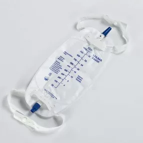 VIZELETGYŰJTŐ ZSÁK LÁBRA RÖGZÍTHATŐ 600 ML URINE BAG