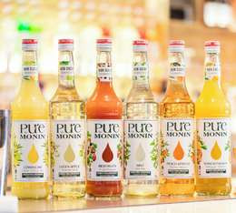 MONIN PURE MANGÓ-MARACUJA VÍZ-ÍZESÍTŐ KONCENTRÁTUM 0,7 DL