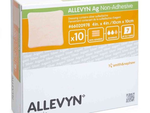 ALLEVYN NON ADHESIVE 10 CM X 10 CM HABKÖTSZER 10 DB/DOB