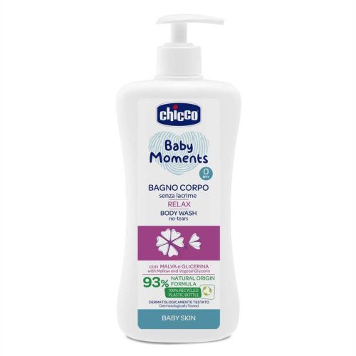 CHICCO KÖNNYMENTES FÜRDETŐ RELAX MÁLYVAKIVONATTAL 500 ML