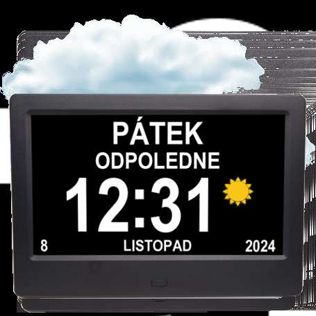 AIRBI NOTE DIGITÁLIS ÓRA-NAPTÁR-KÉPKERET