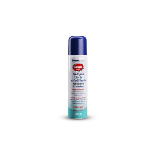 BRADOLIFE BRADOPLUS KÉZ ÉS BŐRFERTŐTLENÍTŐ 100 ML ALU PUMPÁS