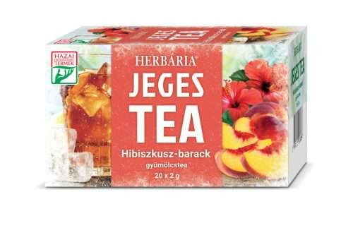 HERBÁRIA JEGES TEA HIBISZKUSZ BARACK TEAFILTER 20 X 2 GR
