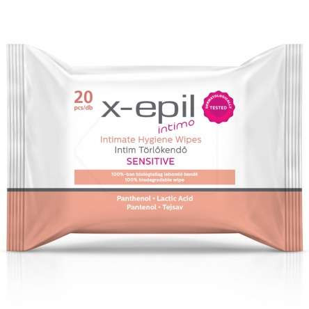 X-EPIL INTIMO INTIM TÖRLŐKENDŐ SENSITIVE 20 DB